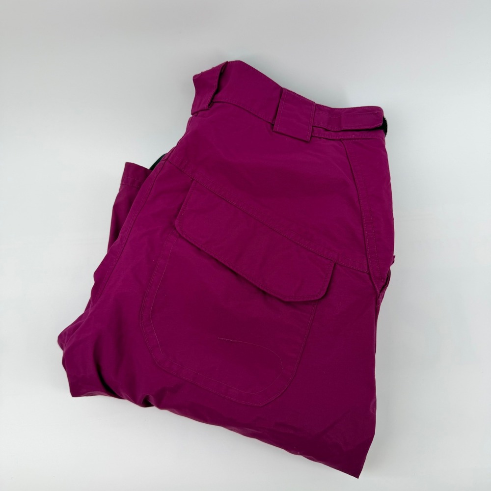 Columbia Insulated Snow Ski Snowboard Pants Magenta Cargo Winter Gorpcore Small